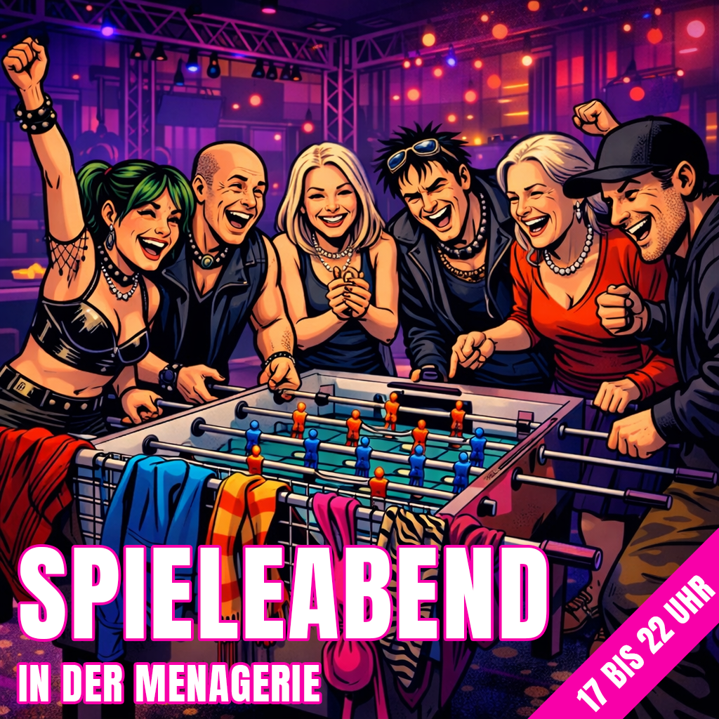 Spieleabend in der Menagerie Berlin