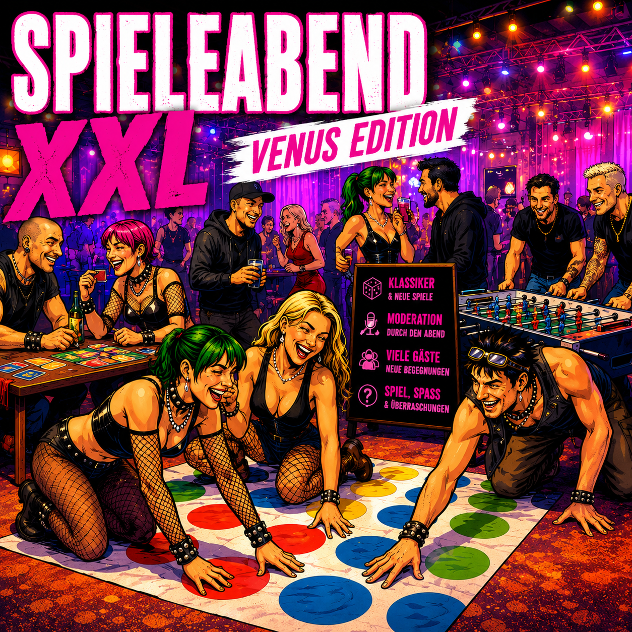 Spieleabend XXL in der Menagerie Berlin